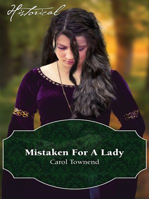 cover image of Mistaken For a Lady